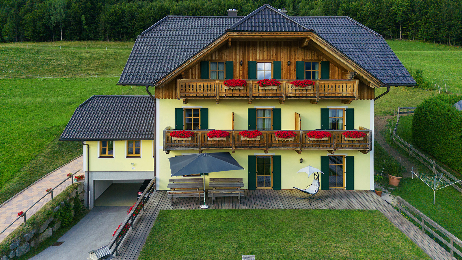 Ausblick vom Haus Hödlmoser